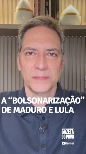 Luís Ernesto Lacombe Instagram - A “BOLSONARIZAÇÃO” DE MADURO E LULA - minha coluna na GAZETA DO POVO

@gazetadopovo

#opinião #artigo #coluna #crônica #jornalismo #jornalista #colunista #cronista #articulista #jornal #gazetadopovo #gazeta