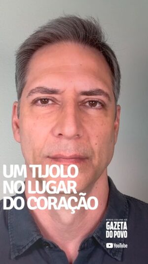 Luís Ernesto Lacombe Instagram - UM TIJOLO NO
LUGAR DO CORAÇÃO - minha coluna na GAZETA DO POVO

@gazetadopovo

#opinião #artigo #coluna #crônica #jornalismo #jornalista #colunista #cronista #articulista #jornal #gazetadopovo #gazeta