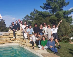 Luís Esparteiro Instagram - Um dia muito bem passado em casa da @_marina_mota_oficial . Deu para tudo, até para fazer um pouco de ginástica. #amigos #foitãobom #querorepetir #