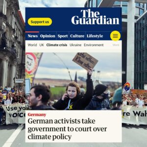 Luisa Neubauer Instagram - 🔥 Breaking. Together with @greenpeace.de @germanwatch @fridaysforfuture.de and many more, we will sue the government (again). Climate justice is a human right and we will keep defending it.