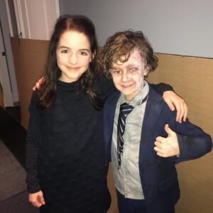 Luke Roessler Instagram - Flashback Friday with creepy photos of last years “The Bad Seed” starring @mckennagraceful and @roblowe.  It’s a remake of the 1956 psychological horror/thriller classic. I even freaked myself out when I rediscovered “Milo” on my camera roll😱!
#thebadseed #mckennagrace #specialeffectsmakeup #spookyseason