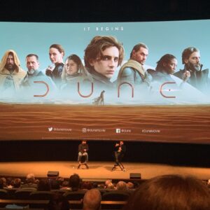 Luke Roessler Instagram - Look who I saw today at a special screening of @dunemovie at @wbpictures…nice to meet you Oscar Isaac! I left this masterpiece of a movie speechless. Definitely go see it on the big screen🎬.#dune #dunemovie #oscarisaac #dukeletoatreides #timotheechalamet #zendaya #warnerbros