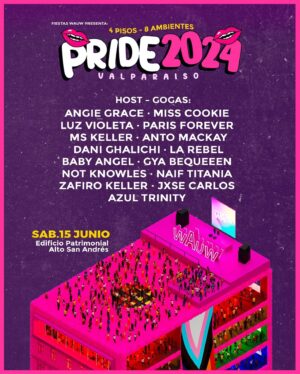 Luz Violeta Instagram - ✨ Solo imagina lo precioso que puede ser arriesgarse y que todo salga bien. 👠 

El sábado nos encontramos en @fiestaswauw ❤️ #pride🏳️‍🌈 ✨
