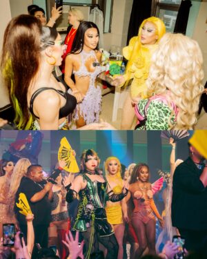 M1ss Jade So Instagram - Goddessa International Domination 🌟

谢谢 Taiwaniana 🇹🇼 my second destination! (Philippines was my first 😉) I’m still on your highest tower! Love the coldiana weather and the warmiana welcome by the fans and the SuSos! Sisters felt each other’s pinkianasholes @66wind99 @mirage_amuro @the_planejane 💓 Thank you @cumpartytw & @hausofm1ssjadeso to this one for the books collabiana!

#Goddessafication:
Wearing @paulaaronknitwear (Gold ensemble) & @herwin_cardoza (lilac dress)
Hair by @makeupbygabstar 
Dancers @hancc.y @primo_z.xl
Face card by @montinola_aesthetic
Smile from @susanodental 
Nails by @klaws_mnl 
Special thanks to @thekrisnuevo @alvin_dalida @brian2taiwan @cassiopiaurban 
Photos from @__0zmz0__ @beveneven @felipersitjar