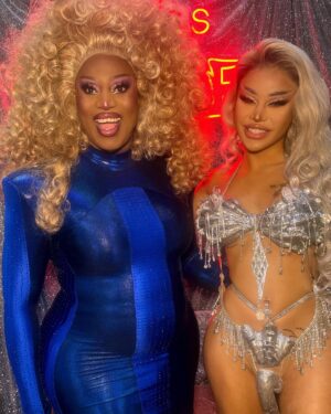 M1ss Jade So Instagram - Icons doing iconic thingz

@rupaulsdragcon Day 2 🌟 Meeting icons in an everyday basis feels levitating. LA, embraced me and now it’s time to adopt me.

#Goddessafication:
Photos: @i3lacknek0 @k.ylow @zagaxtian
Hermaphrodite Goddessa look: @thehouseofvilrique
Venusian Goddessa look: @rafa.worldwide
Heels: @pleaserbykaycee
Face & Skin: @montinolaaesthetic 
Queen’s Care: @justinxmustafa @victorleodelacruz @tran.mp5 & Millie