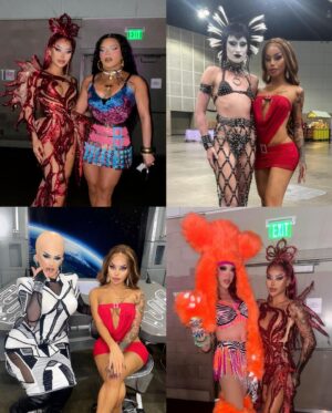 M1ss Jade So Instagram - @rupaulsdragcon Day 1 💥

It’s has been very surreal for me to grace the pink carpet. Blexxxing everyone even without physical contact. Meeting everyone is such a dream come true, it’s a whirlwind of positive emotions in the air making the vortex look abundant. Thank you @worldofwonder for making this possible!

Love & Light 💖🌟

#Goddessafication:
Photography: @stunnin.mag 
Hair by: @wigbyvenusheart
Hairline by: @fauxlenciiaga 
Look: @ehrranmontoya
Nails by: @klaws.mnl
Face by: @montinola_aesthetic 
Assisted by: @thekrisnuevo @justinxmustafa @zagaxtian @k.ylow @victorleodelacruz @tran.mp5
