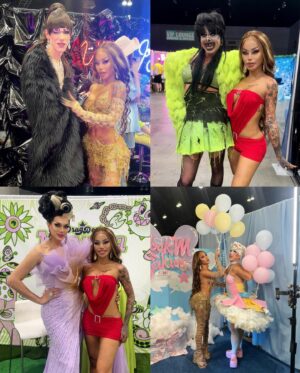 M1ss Jade So Instagram - @rupaulsdragcon Day 1 💥

It’s has been very surreal for me to grace the pink carpet. Blexxxing everyone even without physical contact. Meeting everyone is such a dream come true, it’s a whirlwind of positive emotions in the air making the vortex look abundant. Thank you @worldofwonder for making this possible!

Love & Light 💖🌟

#Goddessafication:
Photography: @stunnin.mag 
Hair by: @wigbyvenusheart
Hairline by: @fauxlenciiaga 
Look: @ehrranmontoya
Nails by: @klaws.mnl
Face by: @montinola_aesthetic 
Assisted by: @thekrisnuevo @justinxmustafa @zagaxtian @k.ylow @victorleodelacruz @tran.mp5