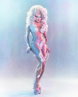 M1ss Jade So Instagram - When you’re in the vortex everything rights itself.

Coming from my vortex of magic as I grace the Bring Bacc My Girls at @rupaulsdragcon day 2. Manifesting myselves into the future seasons of Drag Race. Eating this magnificent collaboration with THEE @bjpascual wearing the Iconic Legendary Venus skin by @rafa.worldwide inspired from my Hottiana promo look from Drag Race Philippines. Musings coming soon at Bj Pascual’s Youtube channel, August 11, 2024.

#Goddessafication:
Photography & Creative Direction: @bjpascual
Face & Skin: @montinola_aesthetic
Full Ensemble: @rafa.worldwide
Nails: @klaws.mnl
Hair: @wigsbymargaux_
Heels: @pleaserbykaycee
Backdrop: @schmidlibackdrops available at @espaciocreativo 
Queen’s care: @dina_abadia @ferdiehoe @jamescarl Josh Kamioka