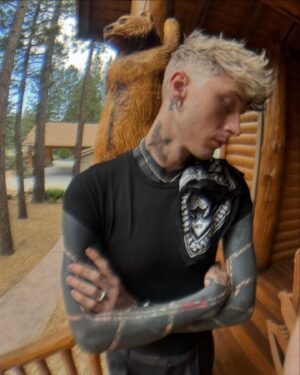 Machine Gun Kelly Instagram - 🐦‍⬛🐦‍⬛ with the blessing of Odin. 

🖊️: @codeydoran