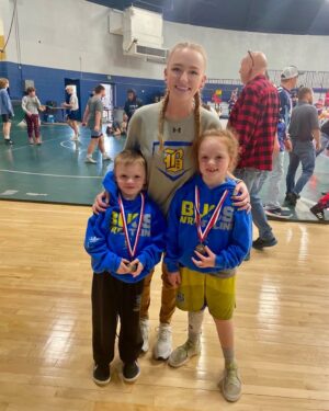 Maci Bookout Instagram - Blessed with a very long and awesome weekend spent with my littles doing what they love!!! 
🤼🏆🤼‍♀️
#aauwrestling 
#anyBODYcanwrestle
#girlswhowrestle
#mrmaverick 
#missjaydecarter
