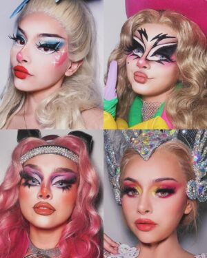 Maddie Jamett Ahumada Instagram - 🫧ROSTROS ICONICOS DE FEBRERO🫧
🎀VAGINNA HOTCAKE by @itsgeorgieboy 
🐰HOTCAKE Y YA by @margaretyya 
🐱KITTY HOTCAKE by @thecattriona_ 
🍑HOTCAKE DE DURAZNO by @barbara_durango 
🔥¿Que vendrá para Marzo?🔥
#stream #rostrosiconicos #makeup #drag #dragqueen