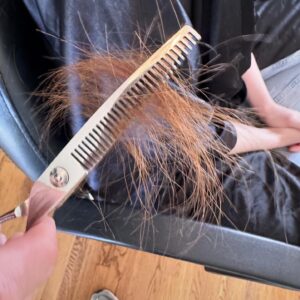 Madelaine Petsch Instagram - oops chopped my hair off