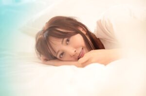 Madoka Moriyasu Instagram - nem〜
ここだけの話…撮影中本当に少しウトウトしました🫧