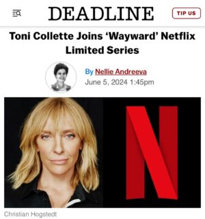 Mae Martin Instagram - Oh. My. God. All hail the Queen. Can’t wait, @toni_collette_official 😍, counting my blessings.