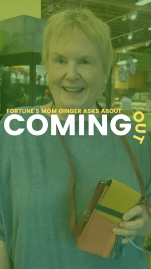Mae Martin Instagram - A mom and many takes later, Ginger asks @handsomepod about coming out!