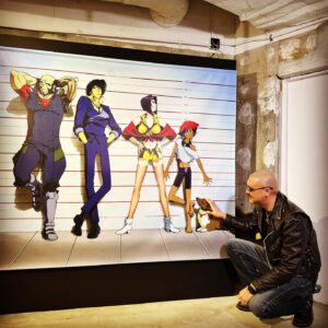 Mafia Kajita Instagram - SEE YOU SPACE COWBOY...

#カウボーイビバップ 
#カウボーイビバップ展 
#cowboybebop