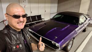 Mafia Kajita Instagram - 久々に愛車で😎

#1970challenger 
#dodgechallenger