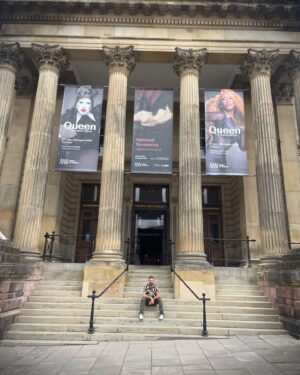Magnus Hastings Instagram - Today’s the day. How did this happen?! Not that I’m complaining.  My show Queen is officially open at the @walkerartgallery in Liverpool from 27th July -25th August . private view tonight. 🎉