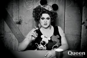 Magnus Hastings Instagram - @ninawest west is in my show📸❤️we shot this 10 years ago in Ohio.. back when smoking was cool 🥳  Come and see the show @walkerartgallery  this summer. So many iconic queens in one place 👑🤷‍♂️#magnushastings #queen #ninawrst #walkergallery #liverpoolmuseums