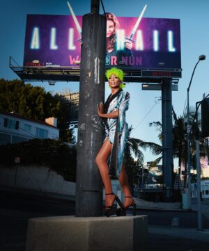 Magnus Hastings Instagram - That time I ran around the streets of Hollywood with the gorgeousness that is @jaidaehall ❤️🔥#magnushastings #jaidaessencehall #rupaulsdragrace #hollywoodphotographer #attitudemag