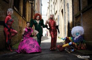 Magnus Hastings Instagram - More Liverpool gorgeousness for the exhibition @officialsistersister @nayathorn @ketonamadrave @thebabsdarling @scouser_diva_d .💄🌈👸 come and see @walkerartgallery 27th July -25th August 📸 #magnushadtings #queen #walkergallery #queerart #dragqueen
