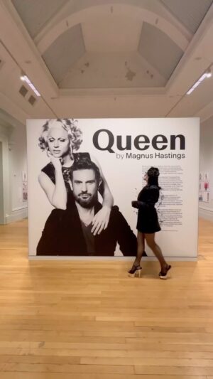 Magnus Hastings Instagram - Obsessed with this @thedannybeard ❤️❤️❤️ QUEEN @walkerartgallery officially opens tomorrow. 🎉🙌👑👑