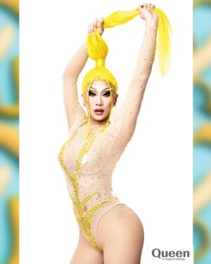 Magnus Hastings Instagram - Somehow we made this happen 🍌Photographed in LA as @66wind99  was whizzing through . So happy to be able to include the reigning queen  in the Queen show at @walkerartgallery . 27th July - 25th August 2024 💄⭐️👑 #magnushastings #nymphiawind #rupaulsdragrace #walkergalkery #dragqueen