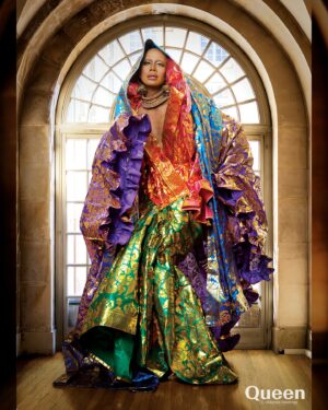 Magnus Hastings Instagram - My darling @sutanamrull  shot in Hollywood for the QUEEN exhibition .perfection as always . Queen is open now @walkerartgallery until Aug 25th #magnushastings #raja #liverpoolmuseum #queerart #dragqueen.  QUEEN prints link in bio ⬆️