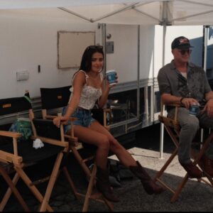 Maia Reficco Instagram - one fast move out now @primevideo !! ๋࣭⭑❦ ⋆🏍₊˚⊹♡ @kellystevenblatz thank u thank u thank u 🤍 working w u and this cast n crew was a dream. @kjapa - ur a star. id take lightning delay any day w u ⚡︎⟡₊ ⊹ !! @mattgluber & @official_lenaroklin i love u guys so much. thank u for always trusting n believing in me :’) yall r the absolute best. 
if u want some dramatic hot n sexy vroom vroom action go stream ofm :)