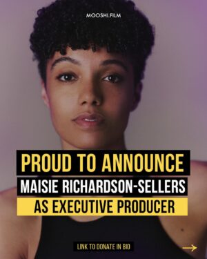 Maisie Richardson-Sellers Instagram - So excited to announce @maisiersellers has come on board as Executive Producer of MOOSHI, a docu-drama that helps to expose Europe’s deadly pushbacks.

Thousands have been killed in the EU by the criminal acts of border forces, including children. 

Mooshi is a story about an 8 year old boy who faces an illegal and brutal ‘pushback’ by EU border forces, inspired by many real life events of survivors who are collaborating on this project. 

For too long the word ‘migrant’ has been treated to mean ‘not human’, which is why the crimes of border control have gone ignored. 

We plan to shine a light on these injustices and force the world to pay attention with our film. 

#AdvocacyThroughFilm 
#StopKillingMigrants #ExposeDeadlyPushbacks #BorderViolence  #SafeRoutesNow #RefugeesWelcome  #MooshiFilm