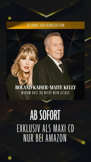 Maite Kelly Instagram - Liebe Freundinnen, liebe Freunde, 
 
am gestrigen Samstag haben wir das 10-jährige Jubiläum von „Warum hast Du nicht nein gesagt“ gebührend in der DGZS gefeiert! @maite_kelly und ich haben uns sehr über Euer Feedback zum Auftritt gefreut! Wer unsere limitierte Maxi-CD als Herzstück Jubiläumsedition noch nicht bestellt hat, kann dies noch exklusiv bei Amazon tun!
 
Alles Liebe und ein schönes Wochenende,
Maite & Roland