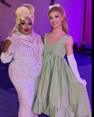 Malaysia Babydoll Foxx Instagram - Happy Birthday to the girl who “ASSASSINATED” me in  a lip sync. Lol @marciax3nyc I hope your day is super special and you get everything your heart desires! And don’t forget to “Get that leg up” even if it’s higher than mine! Lol Love you and hope you enjoy your Birthday! 😘🦊 from the BBW to the BWC (insider lol)