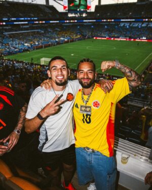 Maluma Instagram - Que despecho tan HP 💛💙💔 Gracias mi selección por darlo todo hasta al final, que orgullo ser colombiano y haber estado en este momento tan épico del futbol. Felicidades Argentina en este triunfo.. Nos vemos en el mundial 😉 
VIVA COLOMBIA HP!!!! 🇨🇴🇨🇴🇨🇴🇨🇴