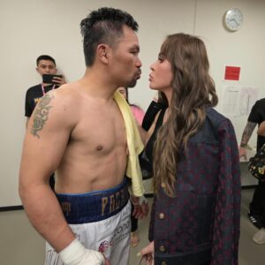 Manny Pacquiao Instagram - THANK YOU EVERYONE! Thank you Rizin for putting on a great event and to my opponent Anpo for a great exhibition fight. THANK YOU TO ALL OF JAPAN! Thank you to my family, team and friends for the love and support. Thank you sa mga kababayan kong Pilipino sa suporta at dasal. Mabuhay ang Pilipinas 🇵🇭

And above all, thank you to my LORD and Savior Jesus Christ. God Bless everyone. 🙏 

#zeleparis #TeamPacquiao