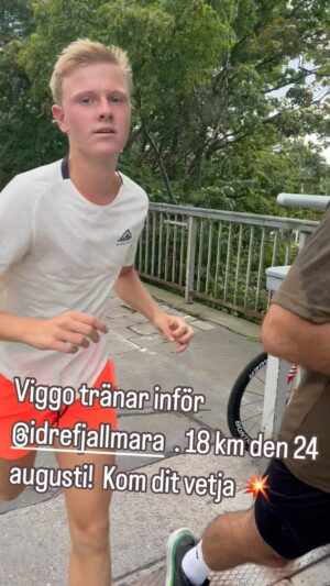 Måns Möller Instagram - Tack @rainmanen @gab.b123 för bra pass!! 1 mil på 1 h . Tungt idag för Viggo