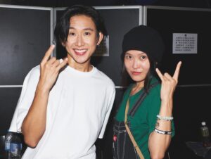 Manson Cheung Instagram - 預兆

六月三十日的 紀念家駒和Beyond 音樂會 
因地理位置 安排了在錄音室進行簡單妝頭

化妝時心情有點緊張，頭腦有很多雜念

例如是...
我該怎樣演唱家駒的作品呢？
我在台上該說什麼呢？
我會不會忘詞呢？...
（被 anxiety takeover 的表徵）

在錄音房來回踱步時
Kaho 進入了對面的房間
我從玻璃中看到他的背影
白Tee上寫著 “Enjoy”… 
是的，只要 enjoy 就好了

Enjoy the show
Enjoy the interaction with the music 
Enjoy the moment with the audience!
Enjoy the interaction with God, with Kakui, with your Idol

Remember how he shares his love and magic energy in every song. Do you remember how “AMANI” hit you when we worked on the farm?

“You’re always here, we miss you so much.”

Snap by @teddy5photo 
Makeup by @kahocheng_upton 
Hair by @jayyeung.theedge