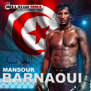 Mansour Barnaoui Instagram - Dans la vie comme dans la cage la Tunisie est toujours dans mon cœur👊🏽🇹🇳

@elionparis