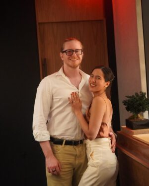 Mara Lopez Instagram - The easiest "YES" a year ago 💍 Mahal na mahal kita @thechandalier 🤍 ⁣
⁣
📷 by @craignisperos who is always a witness to special milestones in our lives 💕