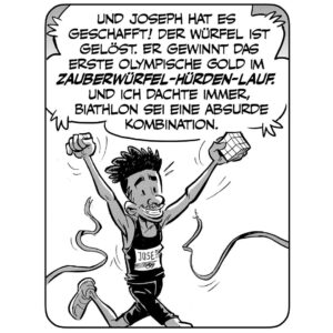 Marc-Uwe Kling Instagram - Hier noch ein  Vorschlag meinerseits für eine neue olympische Disziplin.
(Quelle: Die Känguru Comics 2- Du würdest es eh nicht glauben)
#Kaenguru #KaenguruComics #Olympia #MarcUweKling #BerndKissel