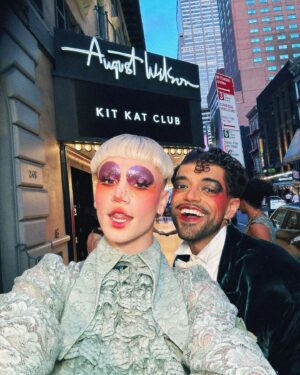 Marcia Marcia Marcia Instagram - @thetonyawards day was a blurry, beautiful bucket list experience, and I’m so thankful to have shared it with some of the company of @kitkatclubnyc 
I wish every single one of us got to share the stage that night, because our company, our shared energy, our cohesion is the heart of our show🖤
( 4th slide 📸 by @brookebellphoto )