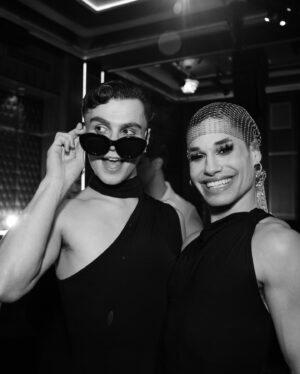 Marcia Marcia Marcia Instagram - @thetonyawards day was a blurry, beautiful bucket list experience, and I’m so thankful to have shared it with some of the company of @kitkatclubnyc 
I wish every single one of us got to share the stage that night, because our company, our shared energy, our cohesion is the heart of our show🖤
( 4th slide 📸 by @brookebellphoto )