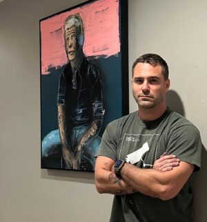 Marco Dapper Instagram - SOLD. A personal hero once said "The way you make an omelet reveals your character." - Bourdain. I decided to put headphones on him since he was a big music nerd. Just like me 😎He is also available if interested. 30”x40” oil on canvas framed. #oiloncanvas #anthonybourdain #partsunknown