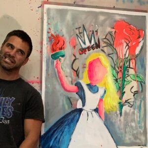 Marco Dapper Instagram - Flashin Back to 21’ #flashbackfridays #artiseverything #everythingisart #aliceinwonderlandart