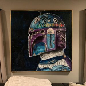 Marco Dapper Instagram - Flashback shenanigans with Boba #bobafett #oilpaints #starwarsart