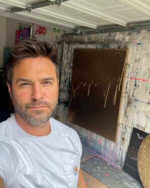 Marco Dapper Instagram - Working on a new idea with gold… calling this one Fools Gold. 😎Happy Monday #foolsgold #goldgoldgold #artiseverything