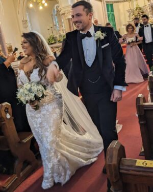 Marco Grazzini Instagram - Quick Irish jig for Rob & Adrina's wow wedding🍀❤️🍻 Fyi split the G on my  first Guinness 😉