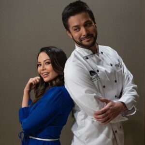 Marco Grazzini Instagram - Proud to be a part of this one 😊 
#Repost @janelparrish 
・・・
So...neither Marco nor myself are new to the @hallmarkchannel family...BUT together, are thrilled to say our movie “Right In Front of Me” is the FIRST Hallmark Channel movie with not one...but TWO Asian Leads! We’re so happy to represent our AAPI community and thank @hallmarkchannel for welcoming all voices to be heard and all stories to be told 💗 #rightinfrontofme premiers April 17th on Hallmark 🥰