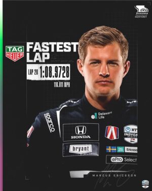Marcus Ericsson Instagram - The Swede had speed ⏱️

@ericsson_marcus laid down the @tagheuer Fastest Lap of the race in the #FirestoneGP.