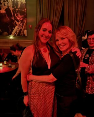 Marg Helgenberger Instagram - In the Big Apple this weekend to honor the late great Paula Weinstein. A beautiful memorial, held during @tribecca film festival, where Paula’s genius as a producer, guided the festival for over a decade.

Paula’s extraordinary daughter Hannah Rosenberg, hosted a perfect day filled with deeply heartfelt tributes, laughter, & a Motown dance party at @sohograndhotel

Added bonus was getting to hang with one of my idols, the legendary @janefonda !

Thank you @hmsrose for producing a fitting tribute to your mama.  And to my amazing husband #charliehaugk for taking all the 📸
#PaulaForever