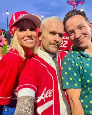 Margaret Josephs Instagram - Your jersey girls back at Battle for Brooklyn ⚾️💕 @maimohealth !! Thank you to everyone who came to support this cause & cheer us on!! @dolorescatania so proud of you and @mikeyballshb21 for your endless work to fight for the cure and raise the bar year after year! 🙏🏼🙌🏻